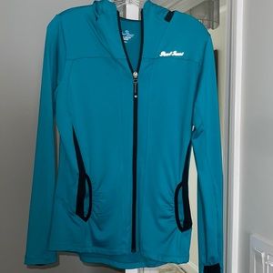 Pearl Izumi biking jacket with hood. Never worn.
